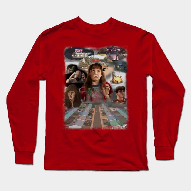 My season 4 themed poster Long Sleeve T-Shirt by Popoffthepage